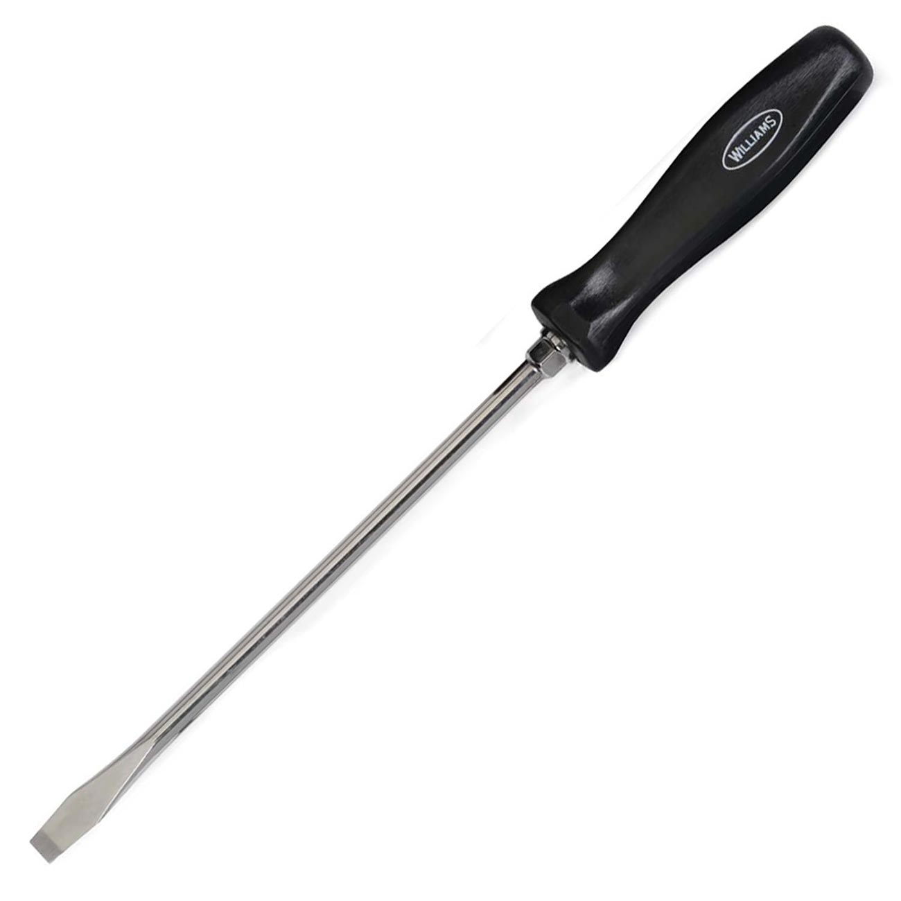 Williams Endurogrip Screwdriver: Slotted 7/16" x 10" with Hex Bolster