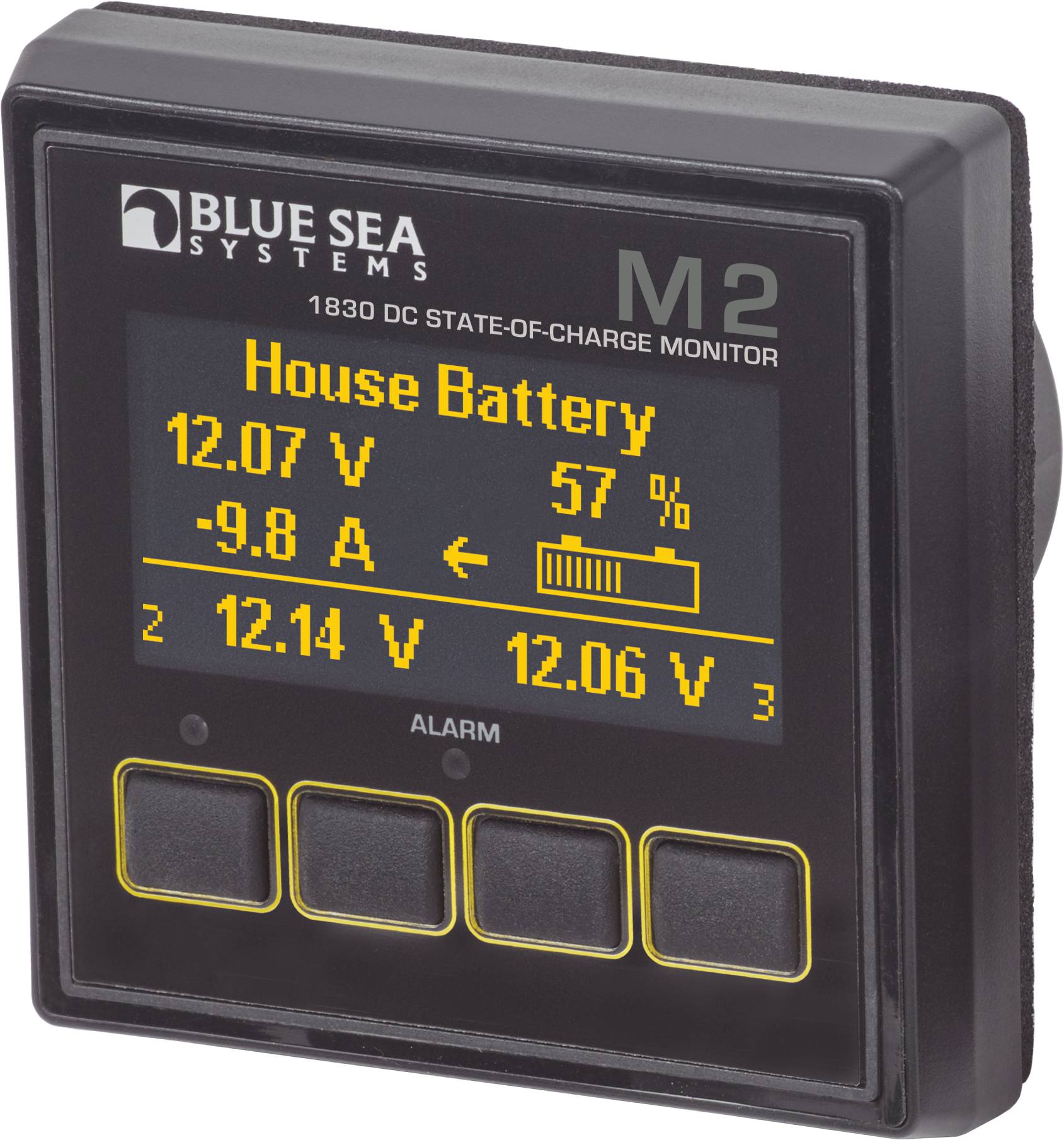 Blue Sea 1830-BSS M2 DC Multimeter with State of Charge