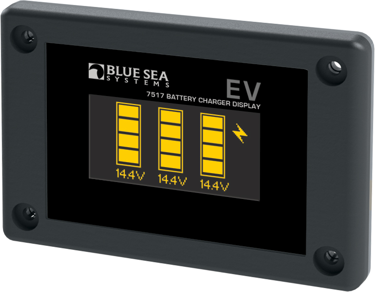Blue Sea 7517-BSS P12 Battery Charger Summery Display