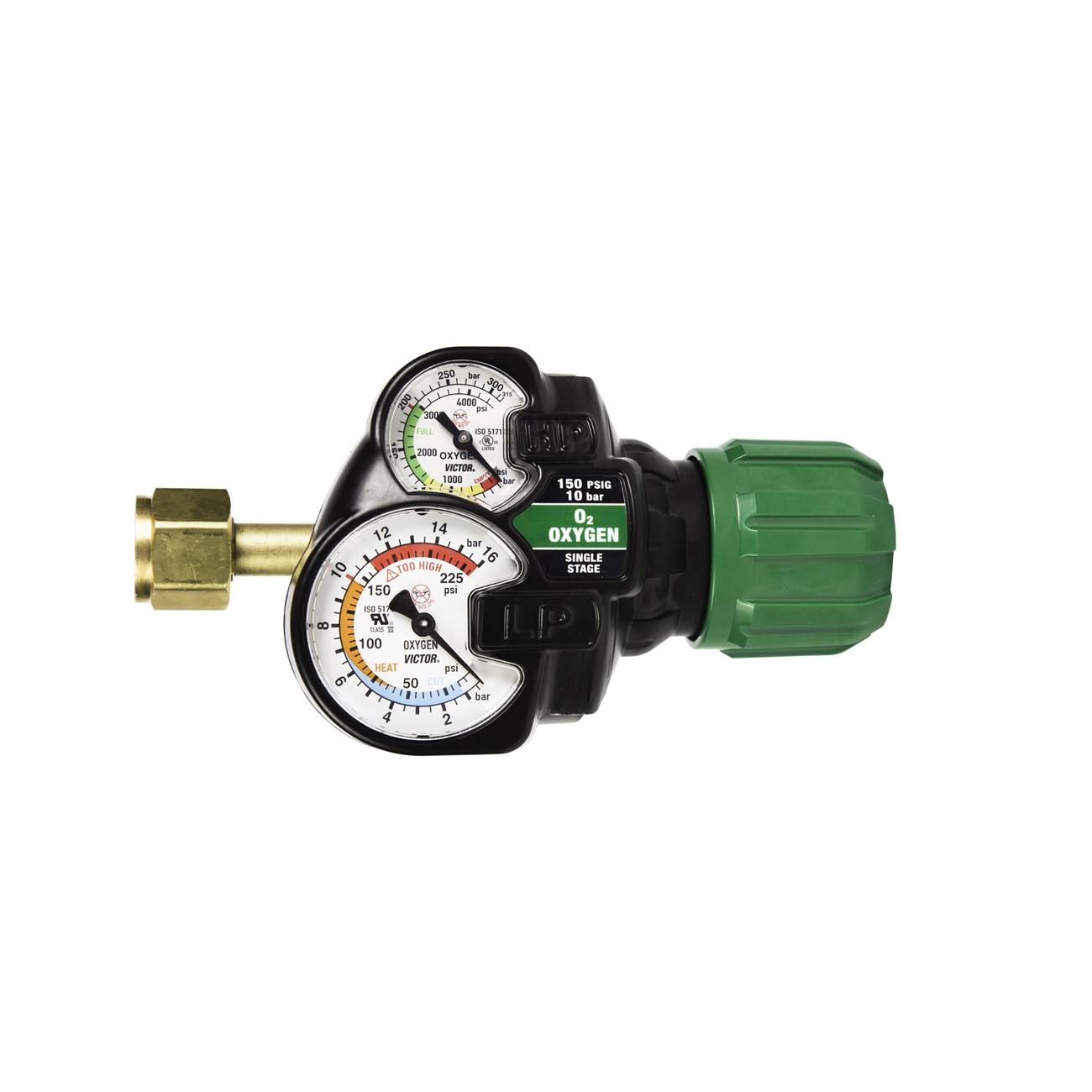 Victor VCT0781-3634 Regulator Heavy-Duty; Medium Capacity Inert Gas Single Stage
