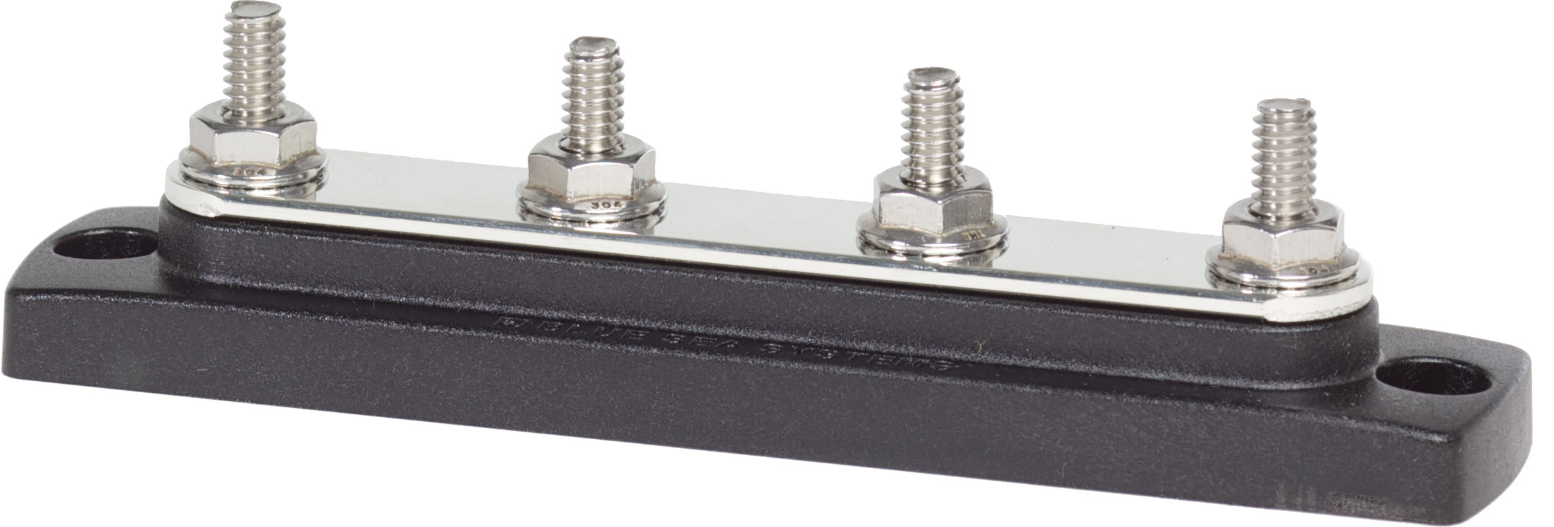 Blue Sea 2303-BSS Common 150A BusBar Four 1/4in-20 Studs
