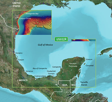 Garmin 010-C0733-00 VUS032R G3 Vision Southern Gulf of Mexico
