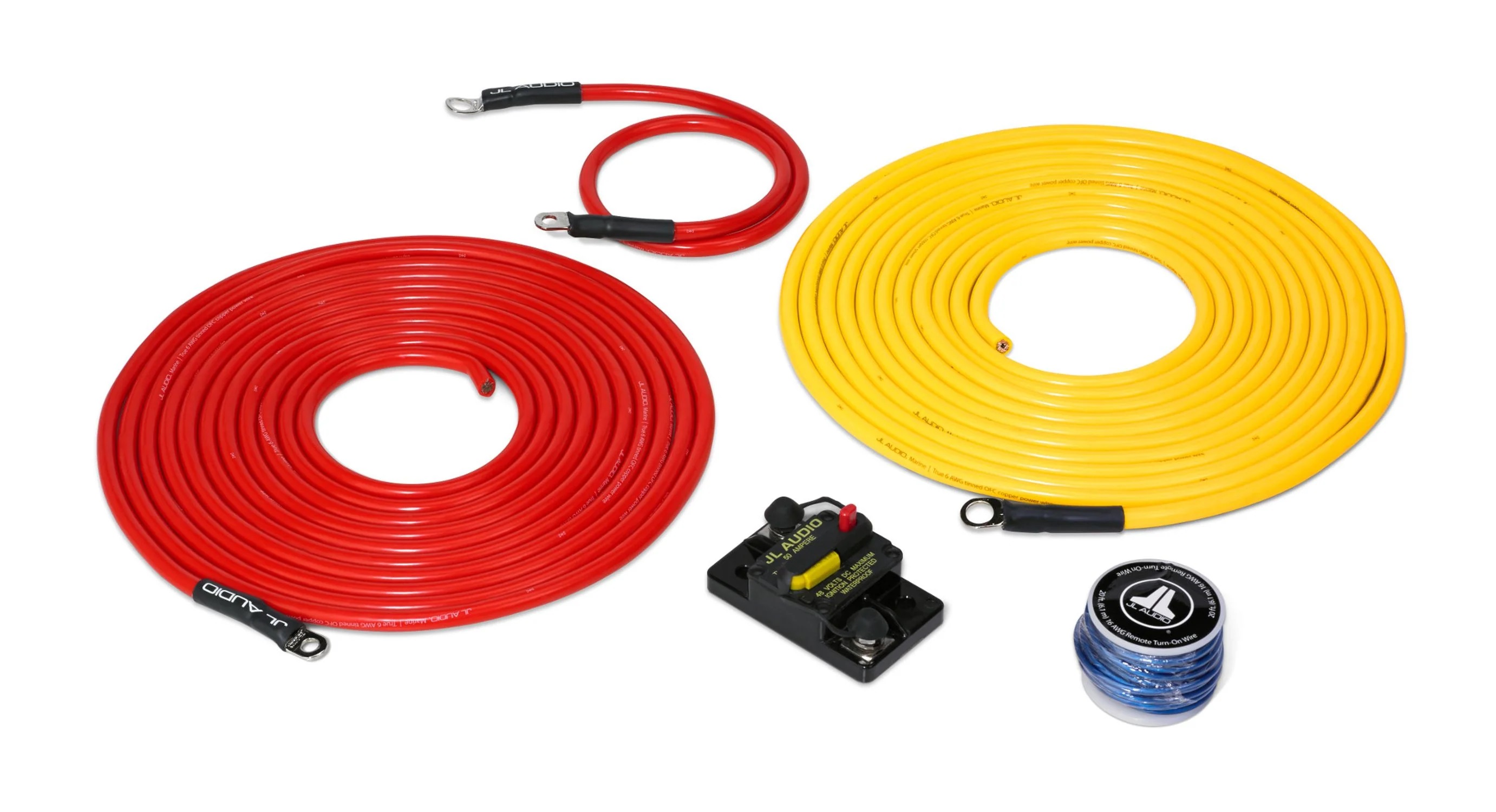 JL Audio 010-13418-00 12v Power Connection Kit 6 AWG Within 20 Ft