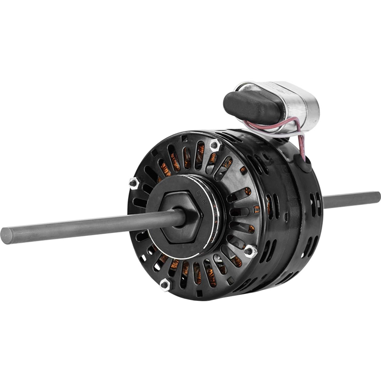 Fasco Double Shaft Motor 1/5 HP 1550 RPM 230V 2-Speed