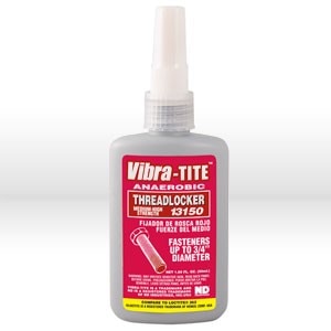 Vibra-Tite VIB13150 Thread Sealant Permanent strength 50 ml bottle 65F to +300F