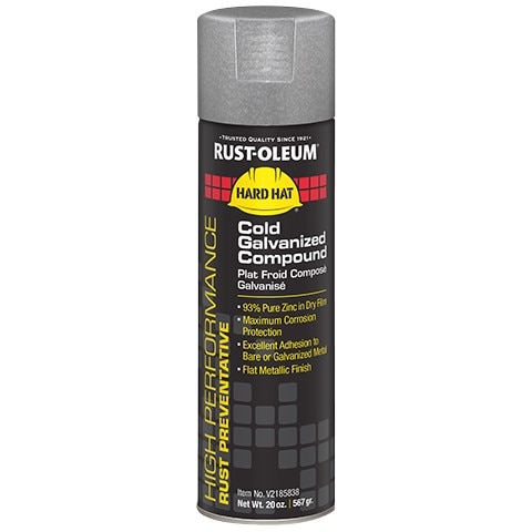 Rust-Oleum RSOV2185838 Spray Paint V2100 High Performance 15 oz Flat Aerosol