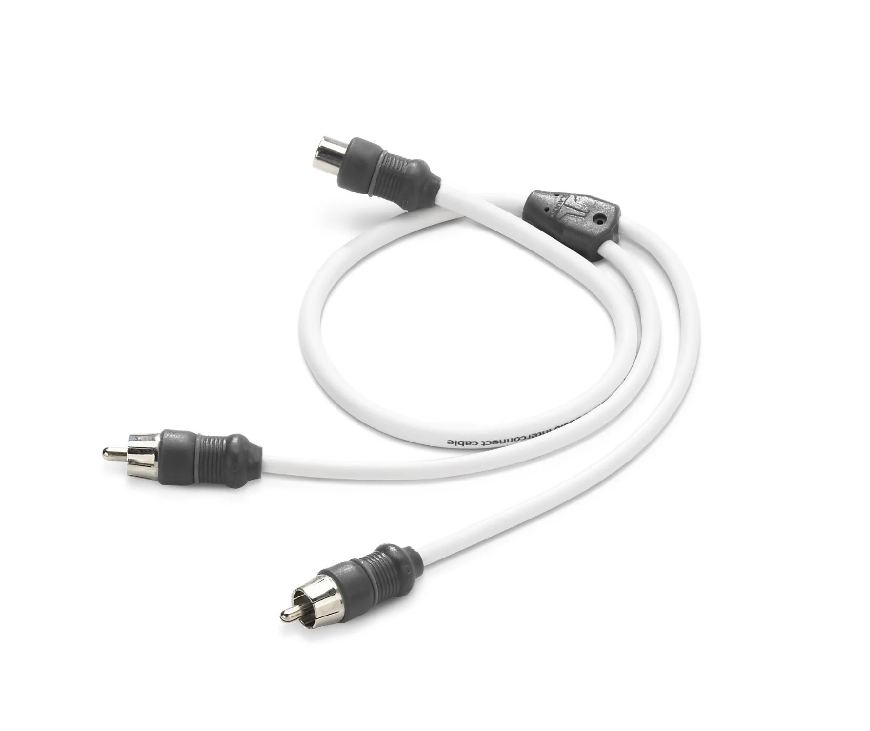 JL Audio 010-13552-00 Marine Y-Adapter 1 Female Jack, 2 Male Plugs