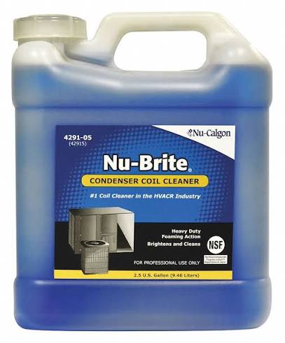 NU-CALGON 4291-05 Condenser Coil Cleaner for HVAC/R Systems Professional Grade