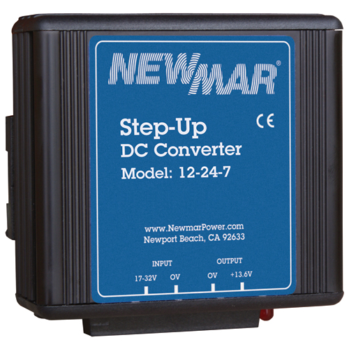 Newmar 460-2470-0 12-24-7 Step Up DC-DC Converter 7AMP Conitnuos