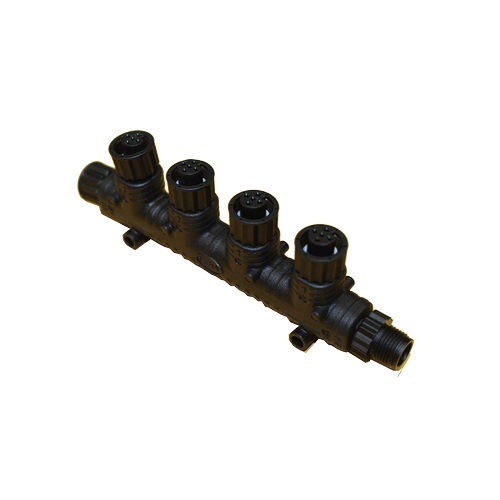 Lowrance 000-12612-001 NMEA2000 Micro-C 4-Way Tee Connector