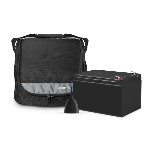 Garmin 010-12676-00 Large Portable Ice Fishing Kit with GT10HN-IF