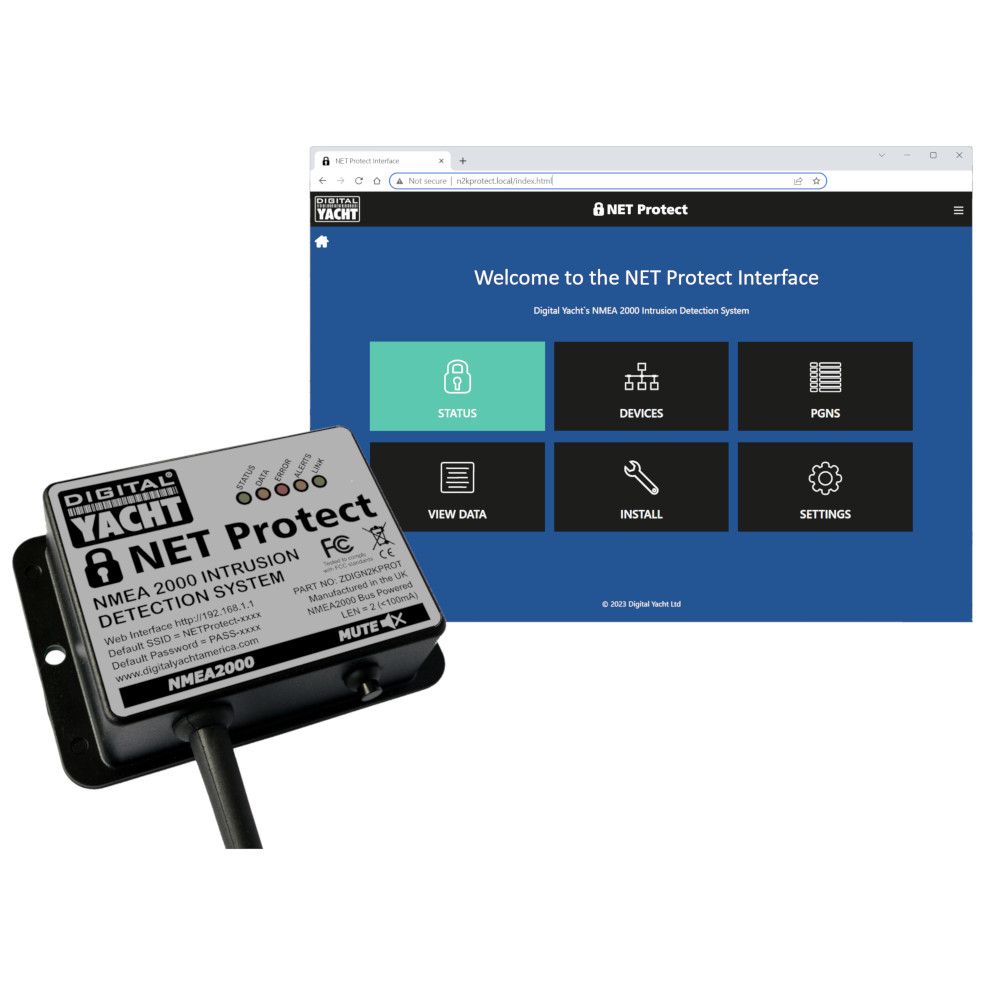 Digital Yacht ZDIGN2KPROT NET Protect NMEA2000 Network Guard and IDS