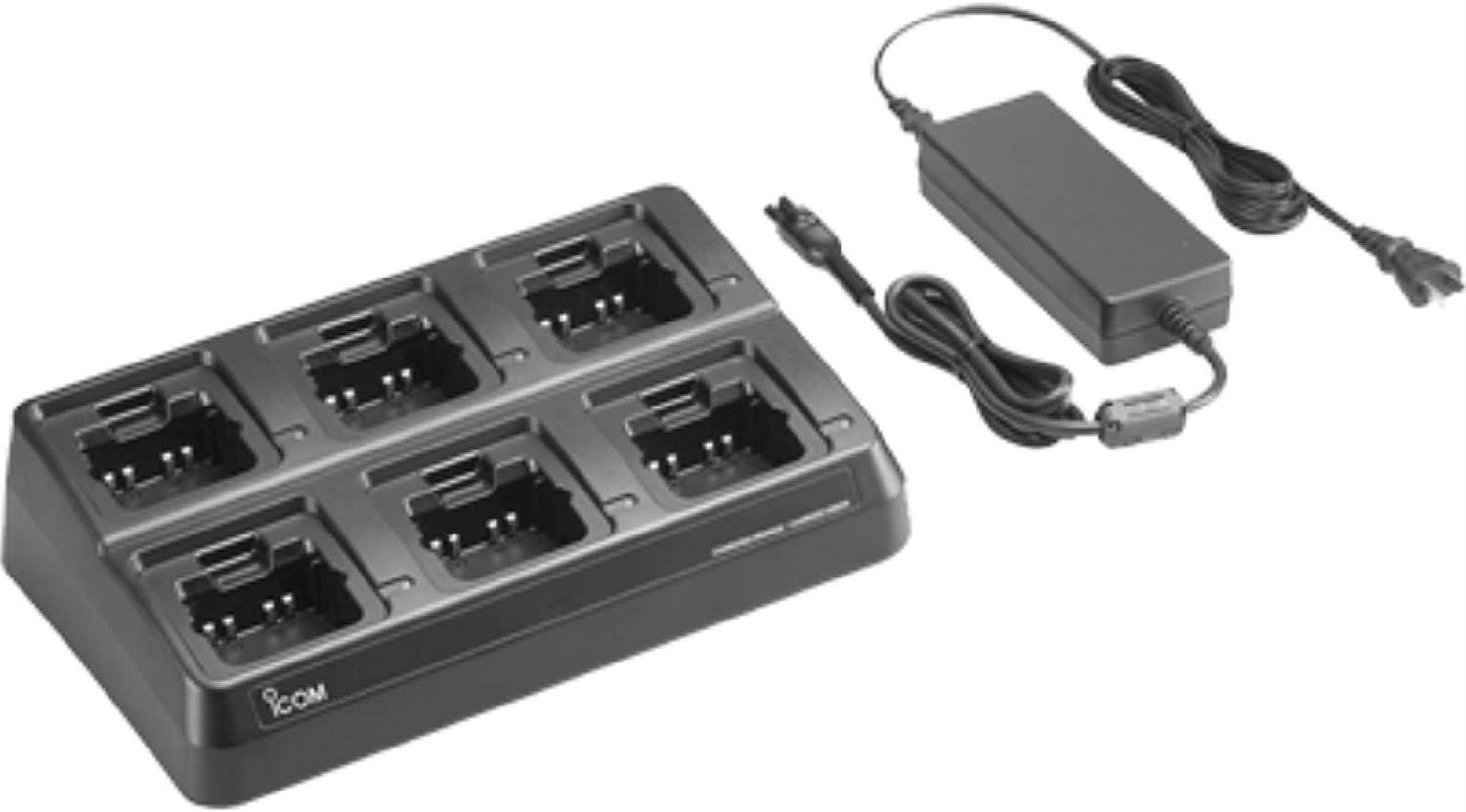 Icom BC214-1 6-Gang Charger with USA AC Adapter