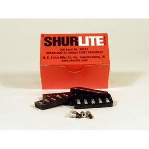 Shurlite SHR3001X Single Flint Renewals 40 holders of 5 flints