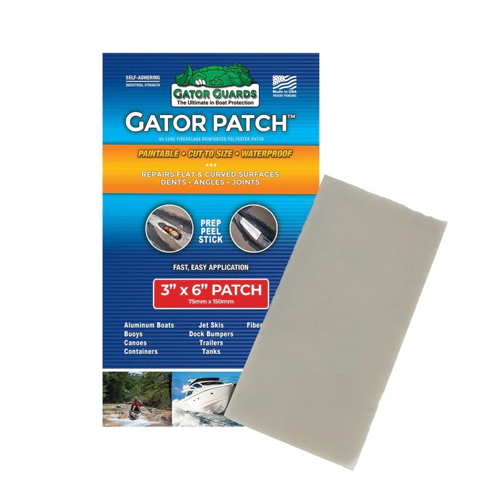 Gator GP-36 Guard Gator Patch 3in X 6in UV Cured Fiberglass Reinforced Repair