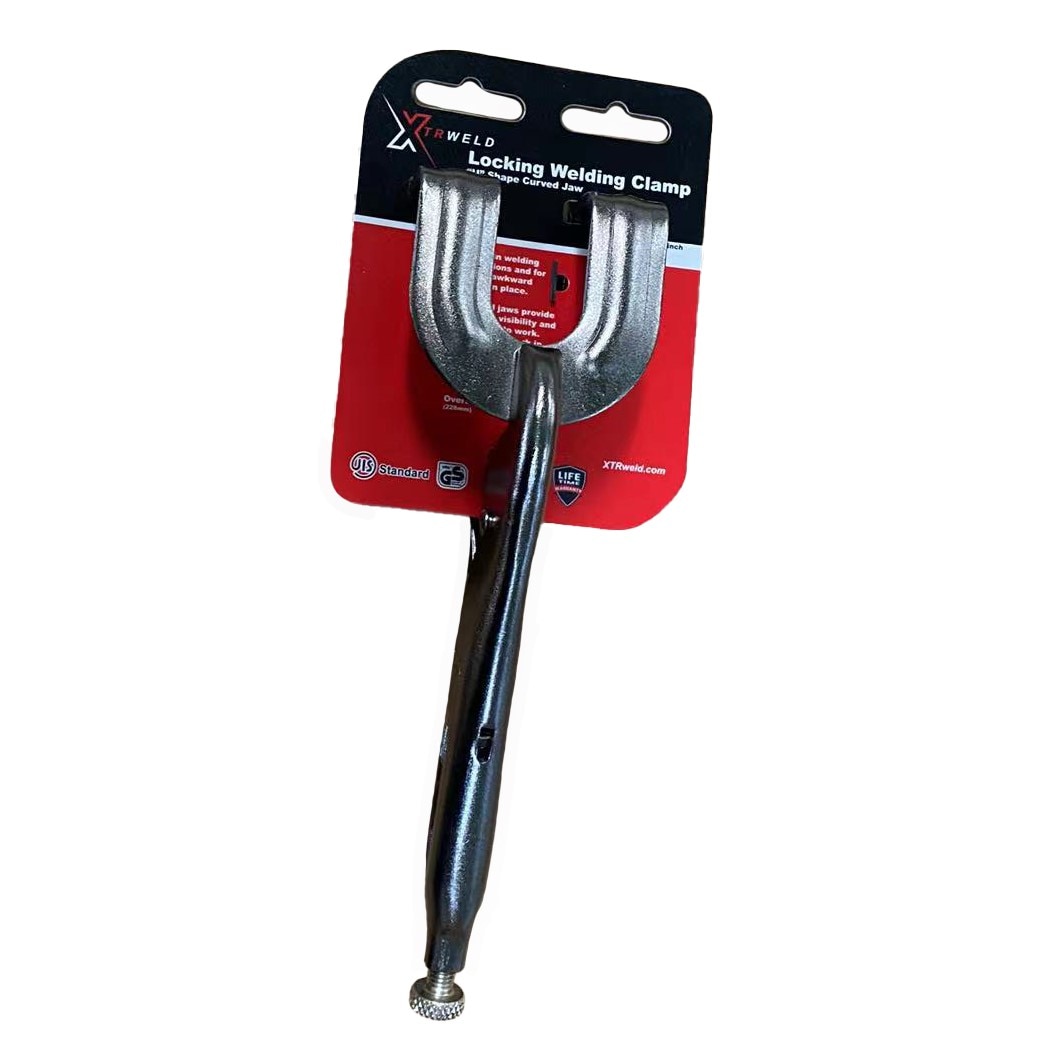 XTRweld XTRTPLU10 Clamp U Shaped 10" Steel Black Nickel Chrome 2.76" nr/adj