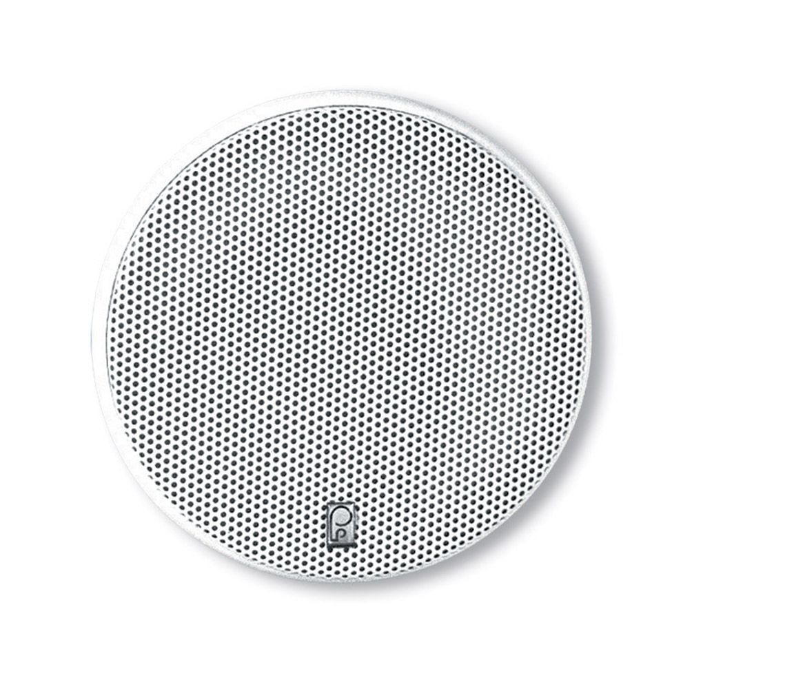 Polyplanar MA6500 White Spkr 5 1/4 Round Flush Mount