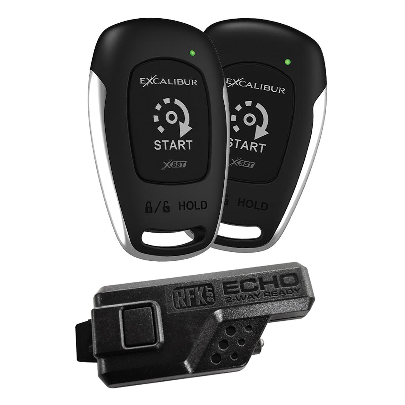 Excalibur 1 Button 1-Way Remote Kit for Excalibur Omegalink and Fortin Remote Starters