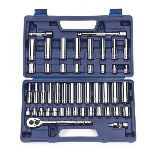 Williams SNP50666 3/8"Drive SAE Socket Set Metric 47 Pieces