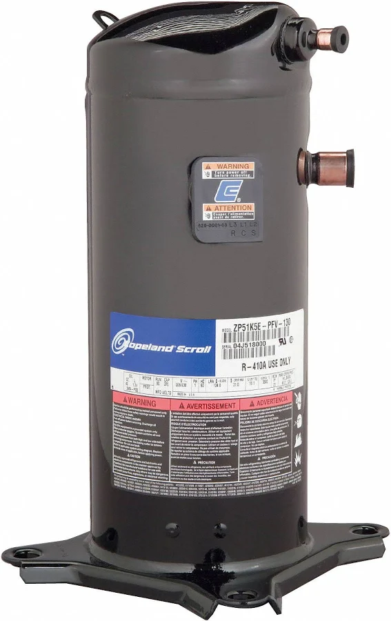 Copeland ZR61KCE-PFV-950 Compressor Scroll 5T R22 for HVAC/R Systems