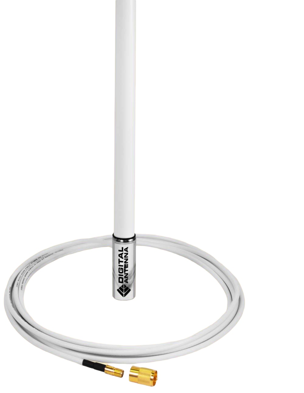 Digital 594-MW -S 4ft White VHF/ AIS Antenna 4.5dB