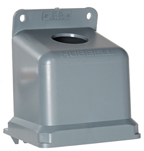 Hubbell BB100N 15 Degree NON-METALLIC Back Box for 100A