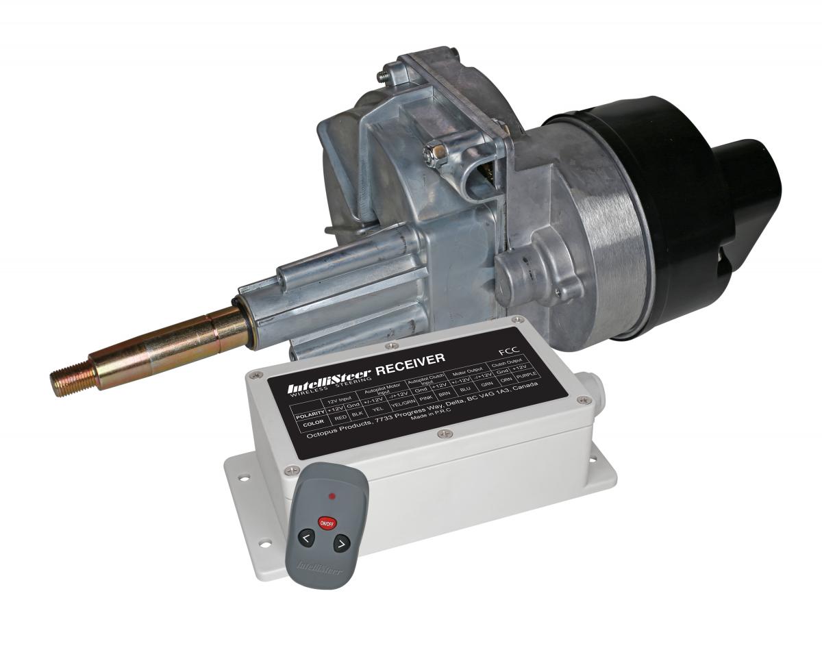 Intellisteer INTTYPES Steering System for Mechanical Steered Boats Straight Shaft Helms