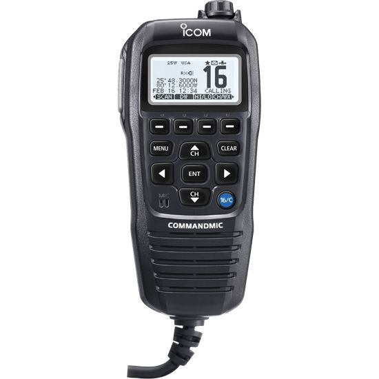 Icom HM195GB 61 EXP HM195GB Command Mic IV Black Second Station