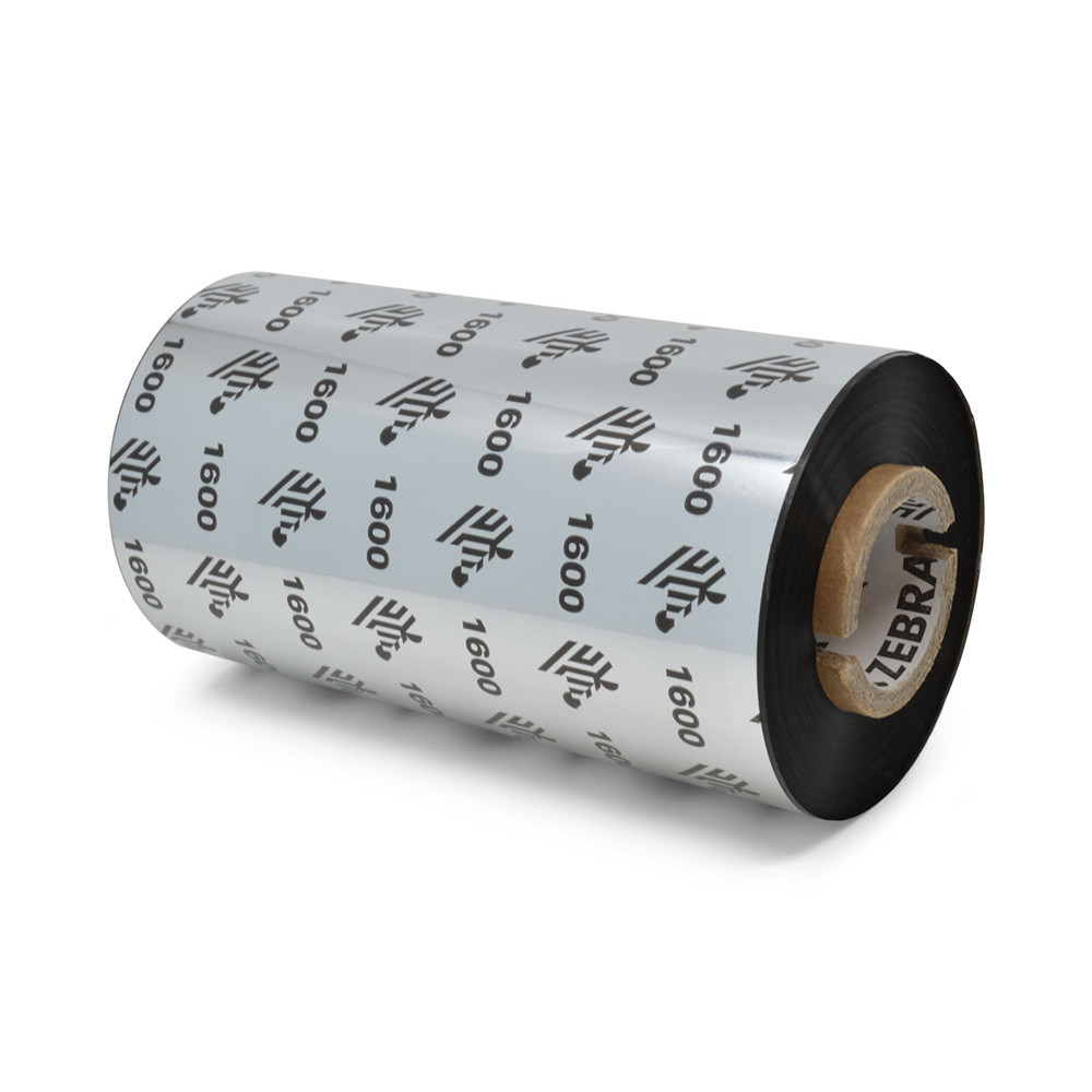 Zebra 4.33" x 984' 1600 Wax Ribbon (Case)