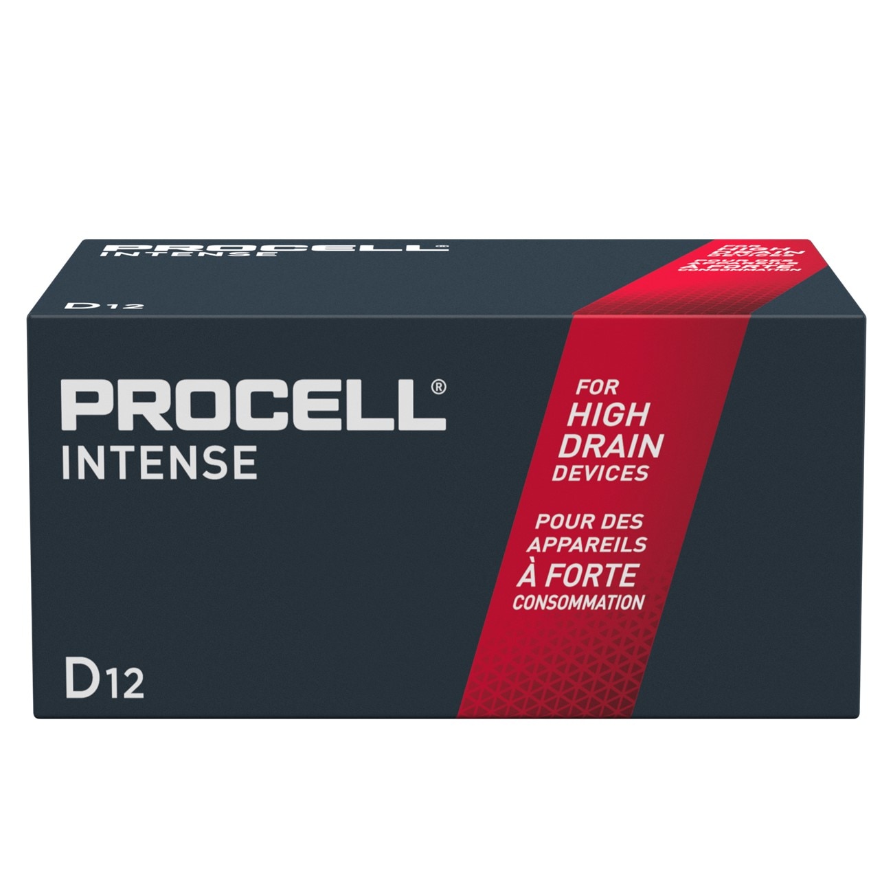 Procell DURPX1300 Alkaline Battery Bulk Intense 1.5 V D 18,600 mAh
