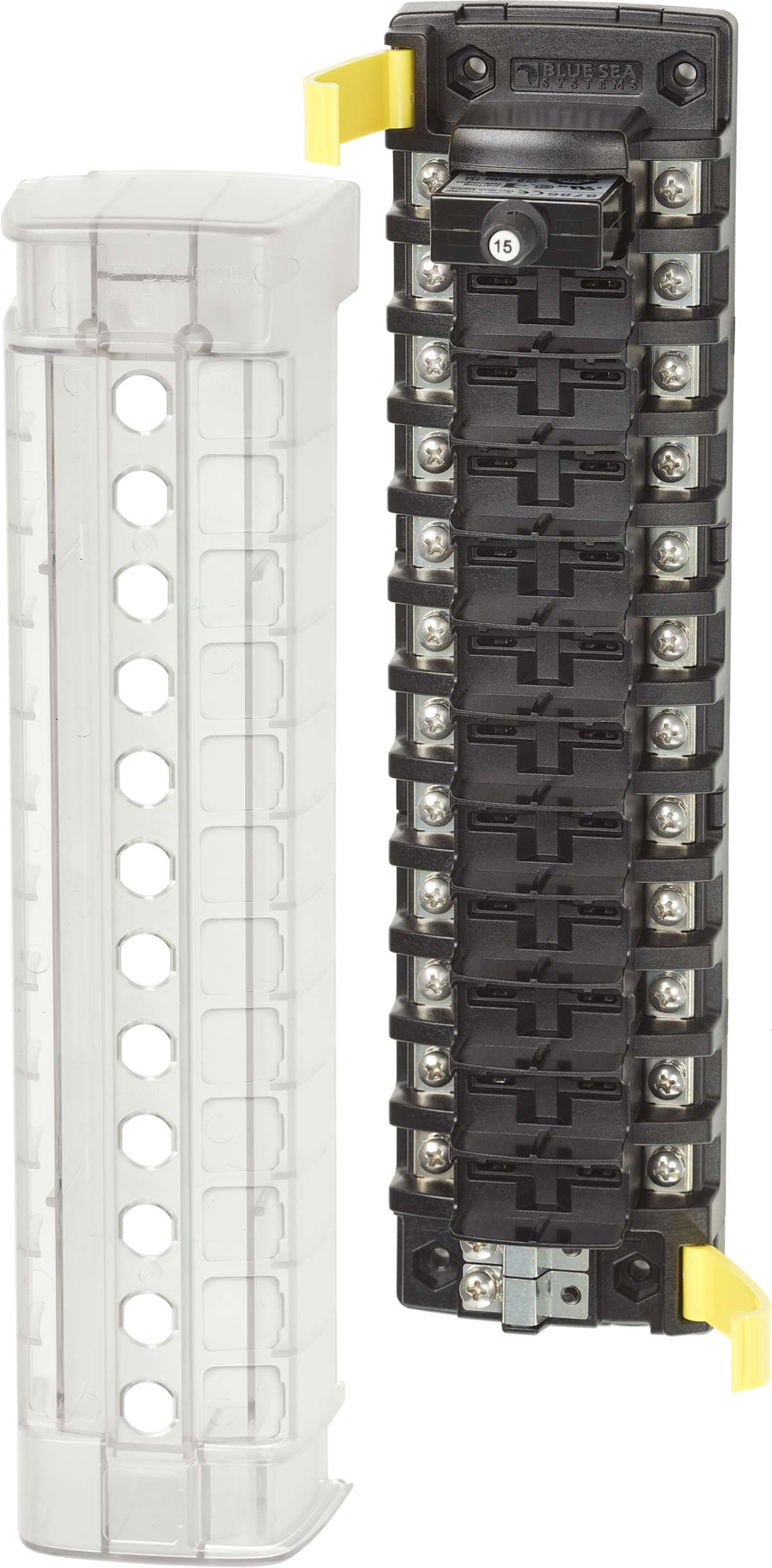 Blue Sea 5051-BSS ST CLB Circuit Breaker Block - 12 Independant Circuits