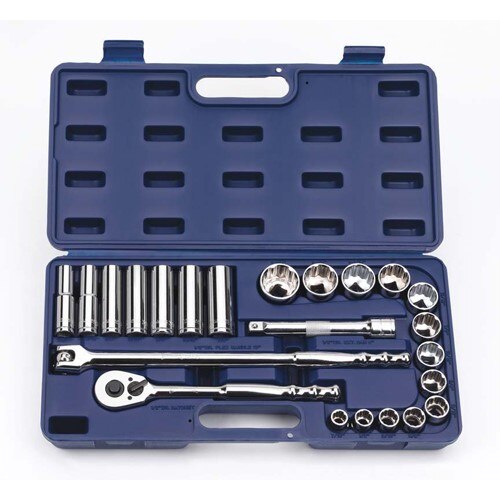 Williams SNP50668 1/2"Drive SAE Socket Set 23 Pieces