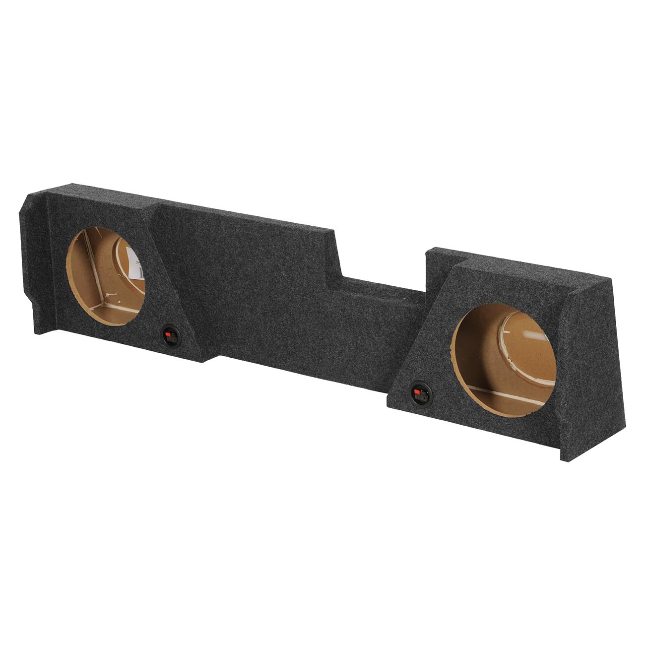 QPower GMC/Chevy Double Cab '14-'18 Dual 10" Empty Woofer Box
