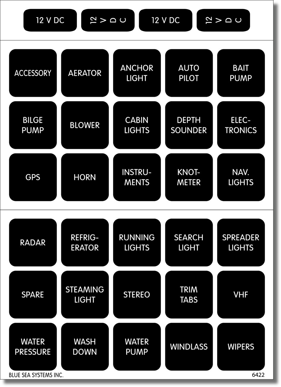 Panel Labels & Accessories