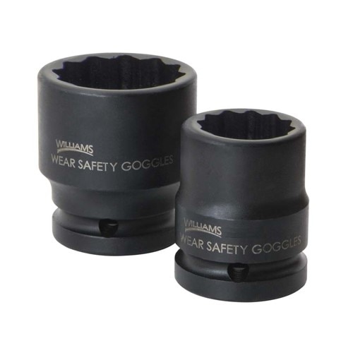 Williams SNP38426 Socket 13/16 Inch 3/4 Inch Black Industrial Shallow Impact