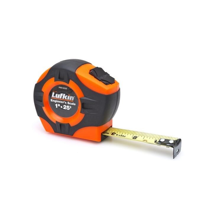 APEX LFKPHV1425DN Power Tape 25 ft Steel Clearcoat A4 1 Inch SAE 2.15 Inch