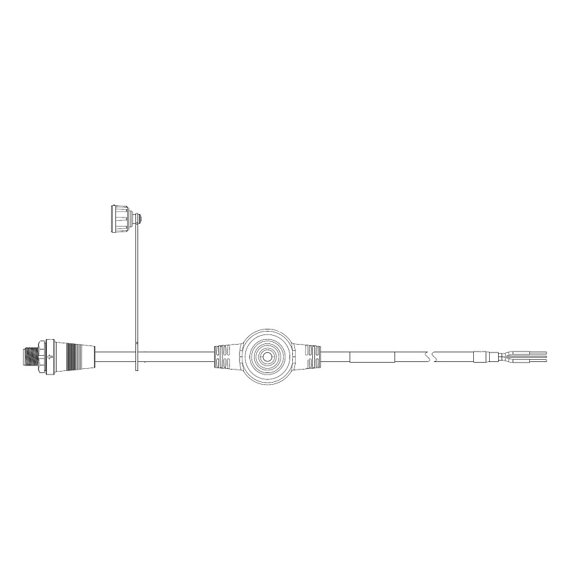 Humminbird 720120-1 Powercord for Mega 360