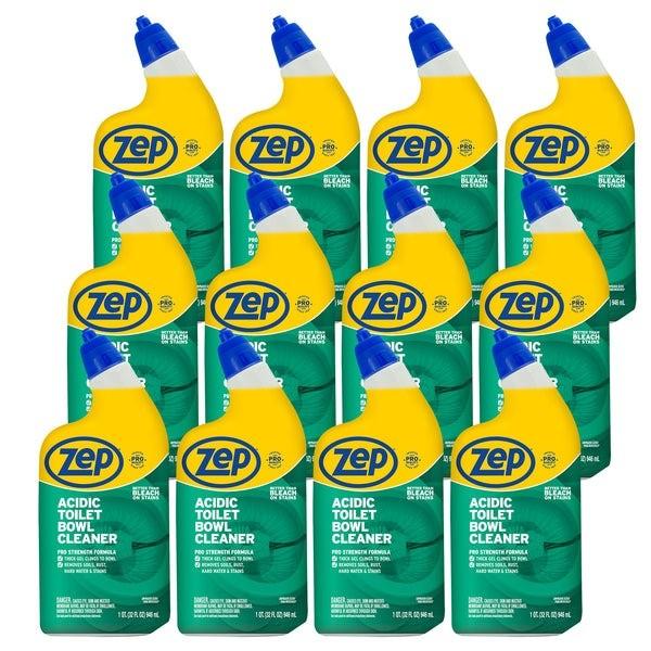 Zep ZEPZUATBC32 Acidic Toilet Bowl Cleaner 32 Oz Green