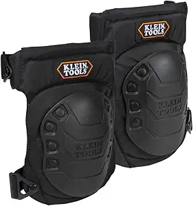 Klein 60344 Hinged Gel Knee Pads Protective Supply for HVAC/R Systems