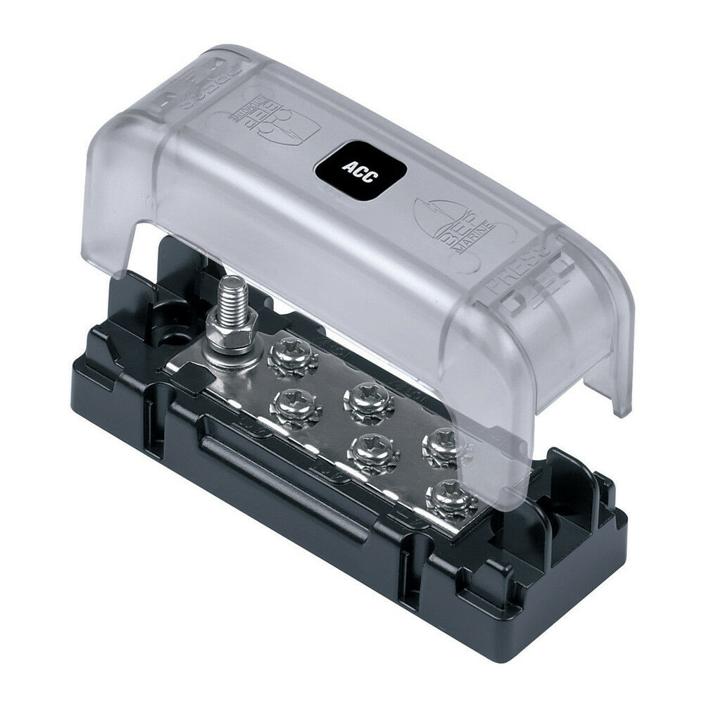 BEP 80-712-0039-00 Bus Bar 6 Gang 100 Amp for ATC Fuse Holder