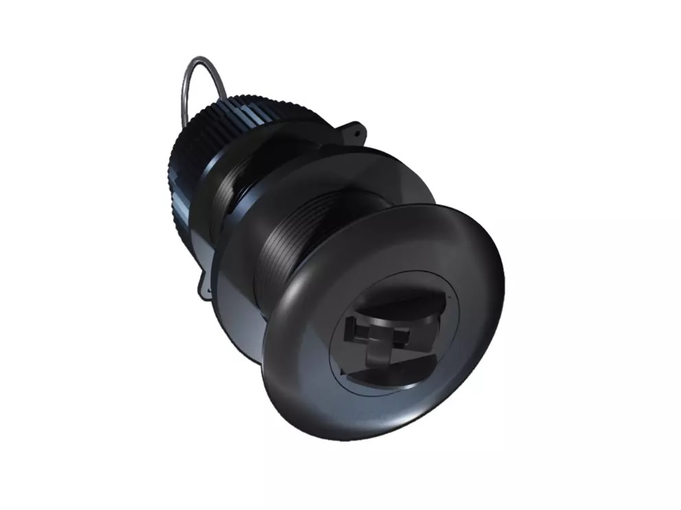 Raymarine E70687 ST900/P17 Speed/Temp Long Body Plastic Low Profile Thru-Hull with 10m Cable