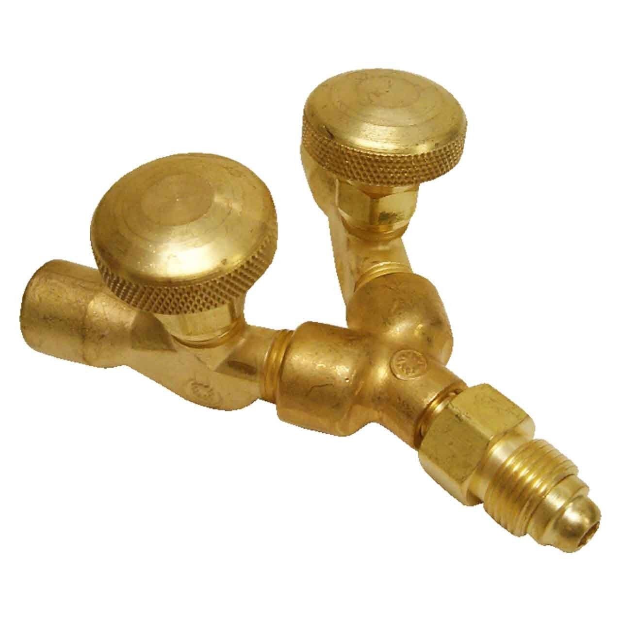 Western Enterprises WES411 Y Connection W/Valves