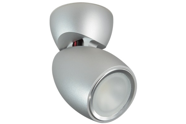 Lumitec 111809 GAI2 Positionable Warm White LED Light Brushed Housing 12/24vDC