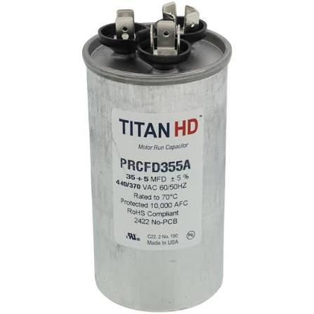 DiversiTech Run Capacitor 440V 80/5MFD PRCFD805A