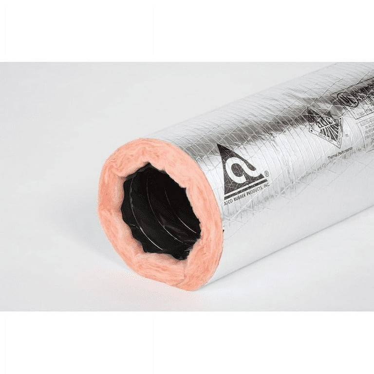 Atco 13102408 8-Inch R8 Flexible Duct for HVAC/R Systems Professional Grade