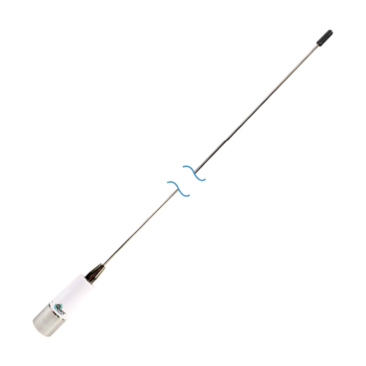 Shakespeare QC-3 Quick Connect 3ft VHF Antenna Chrome Ferrule
