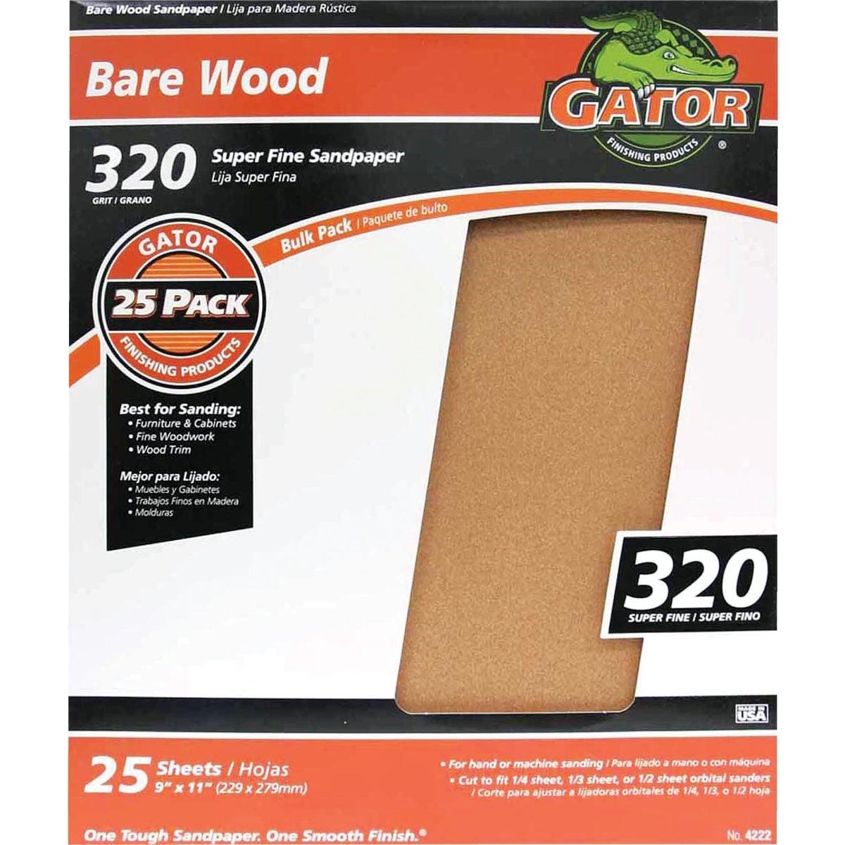 Gator ALI4222 Bare Wood 9 In