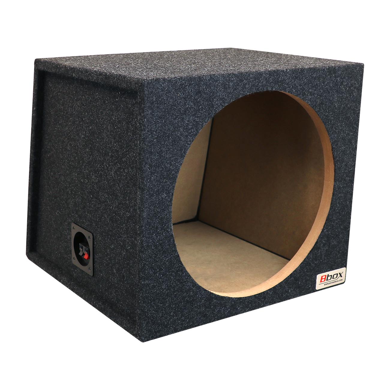Atrend Pro-Series Single 15” Sealed Wedge Enclosure – Charcoal Carpet Covering