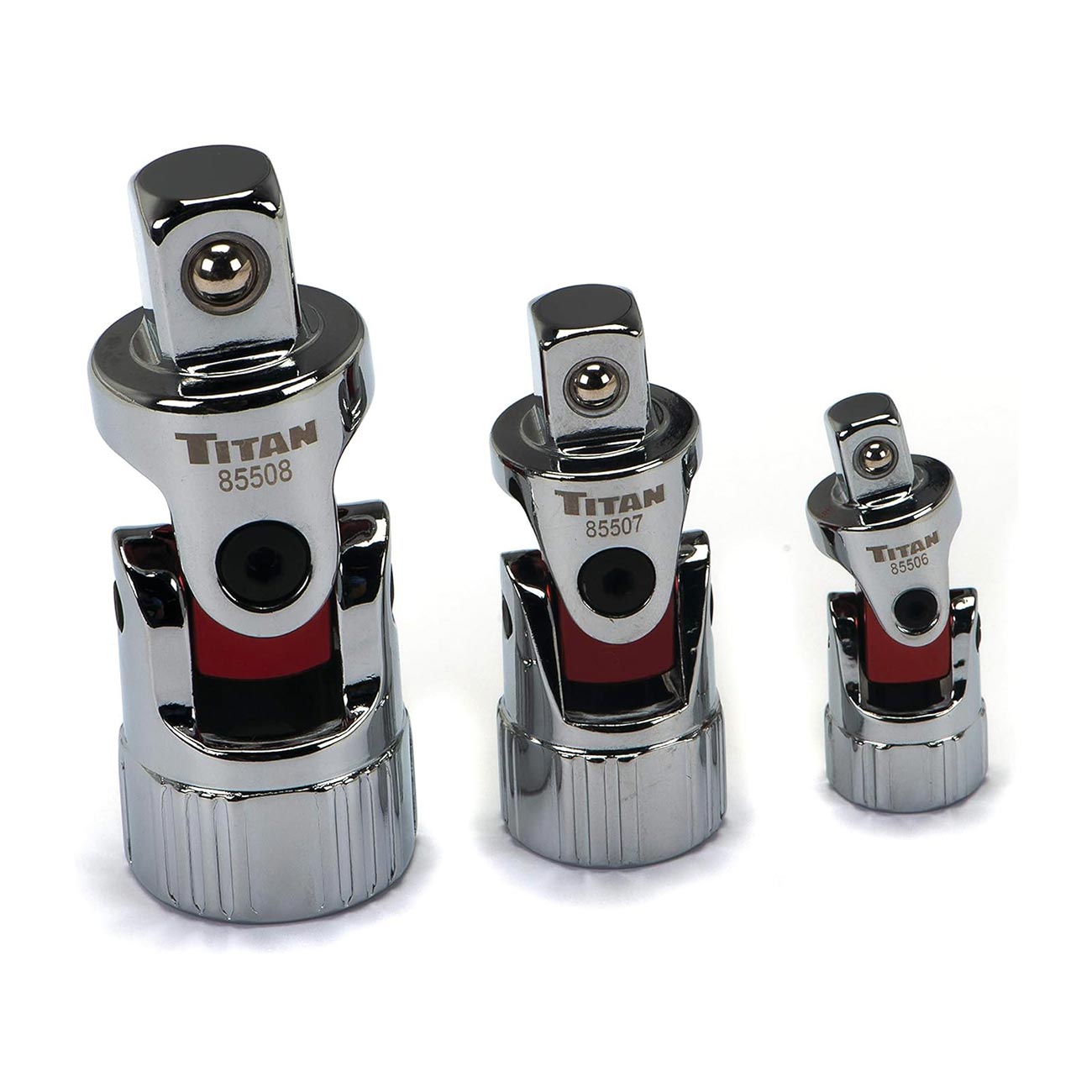 Titan Tools Auto Flex Universal Joint Socket Set (3-Piece)
