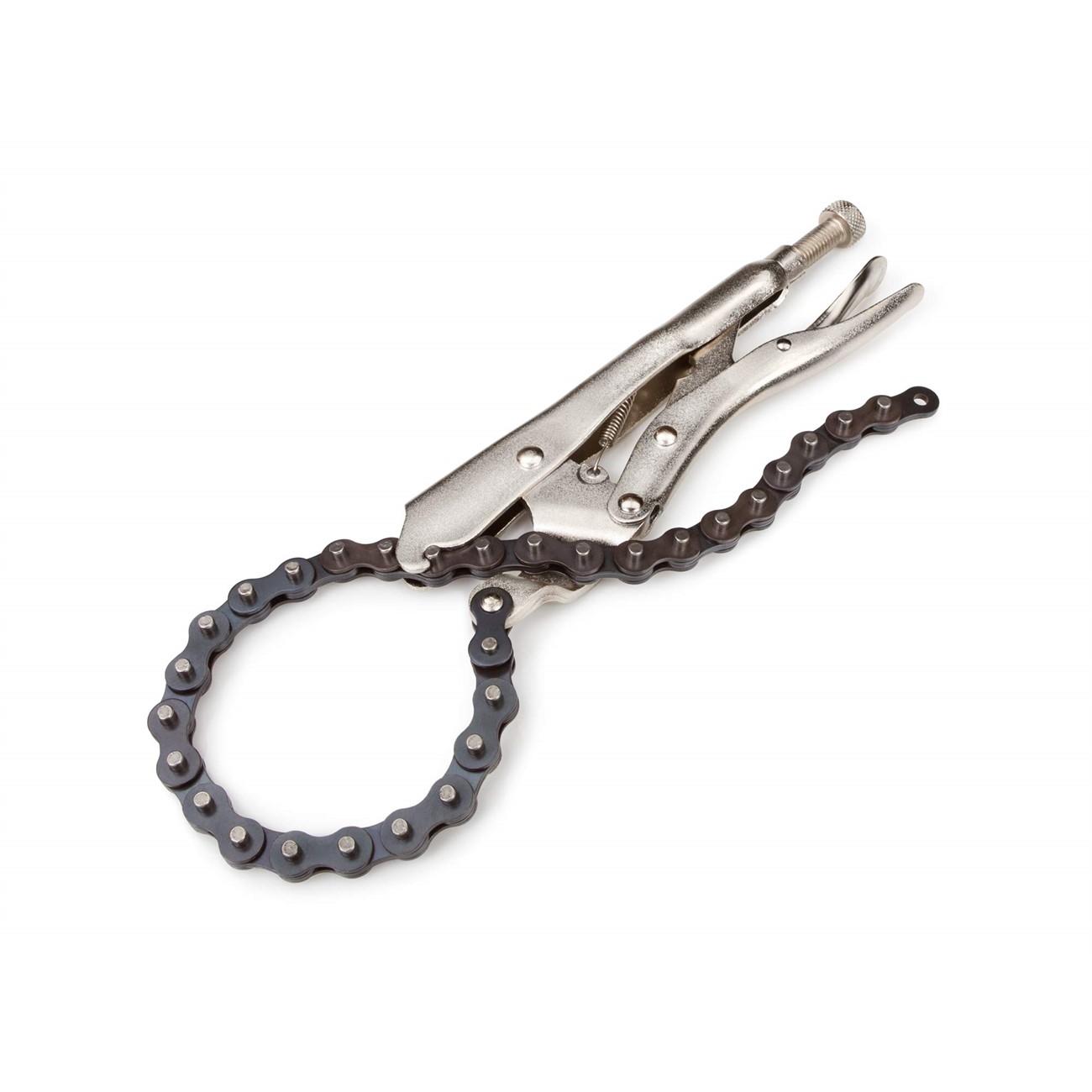 XTRweld XTRTPLCH10 Pliers with Chain Locking 10" Steel Black Nickel Chrome